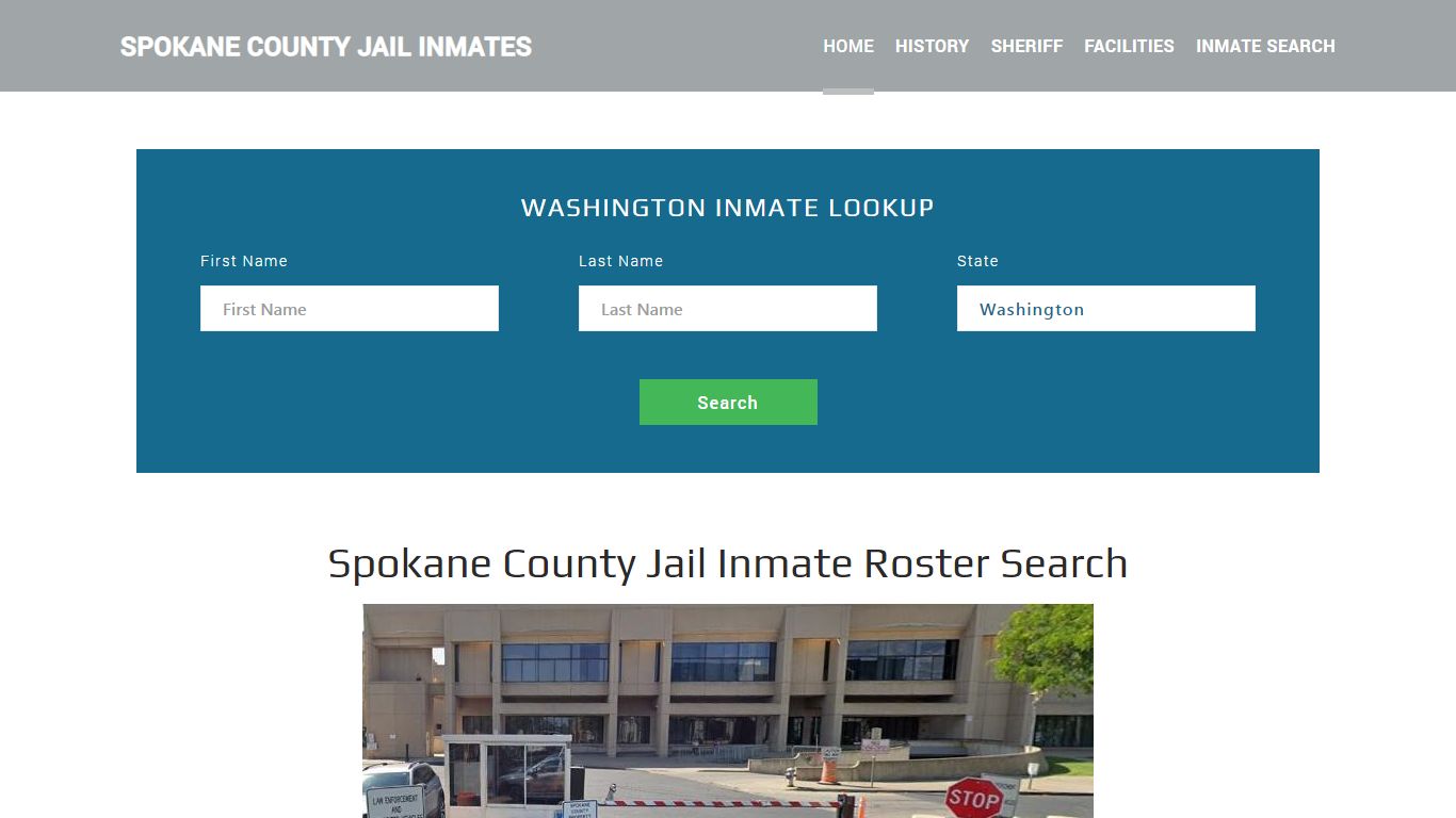 Spokane County Jail Inmate Roster Lookup, Spokane, WA